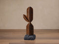 Patina Cactus Sculpture