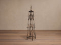 Antique Iron Tower Coat Rack