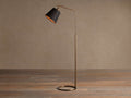 Kellen Antiqued Brass Floor Lamp