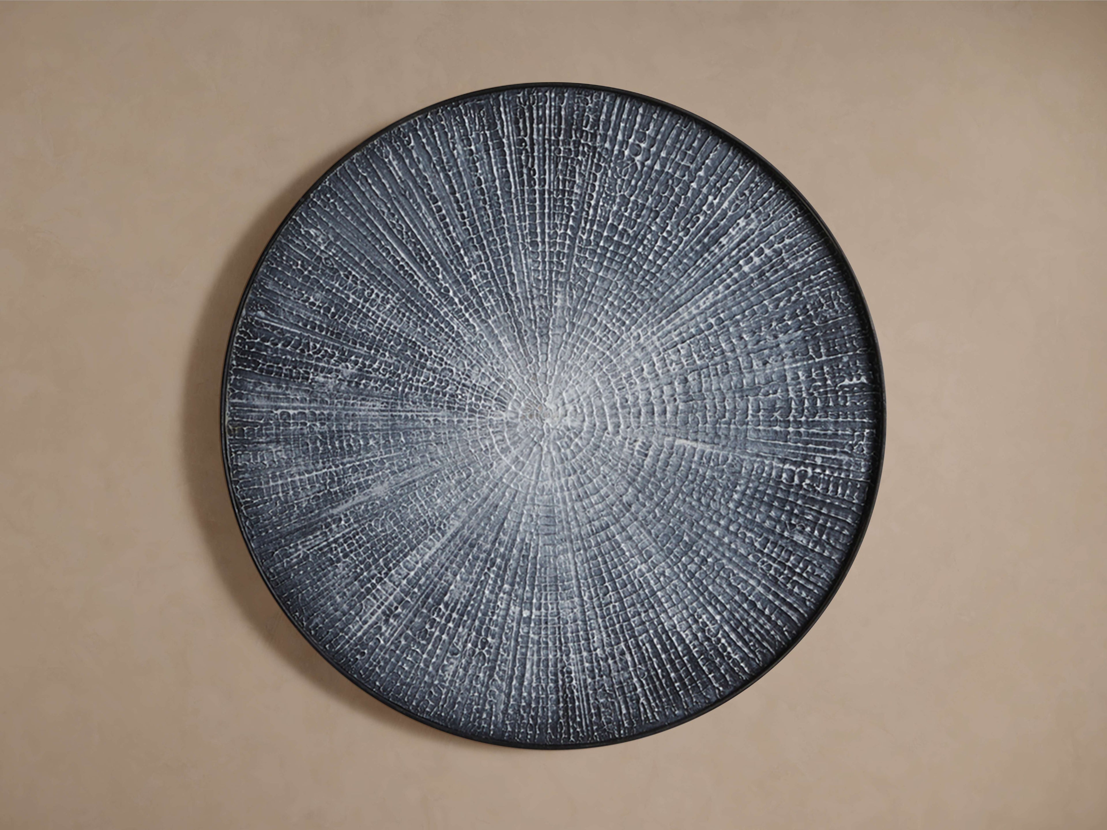 Blue Radial I Panel