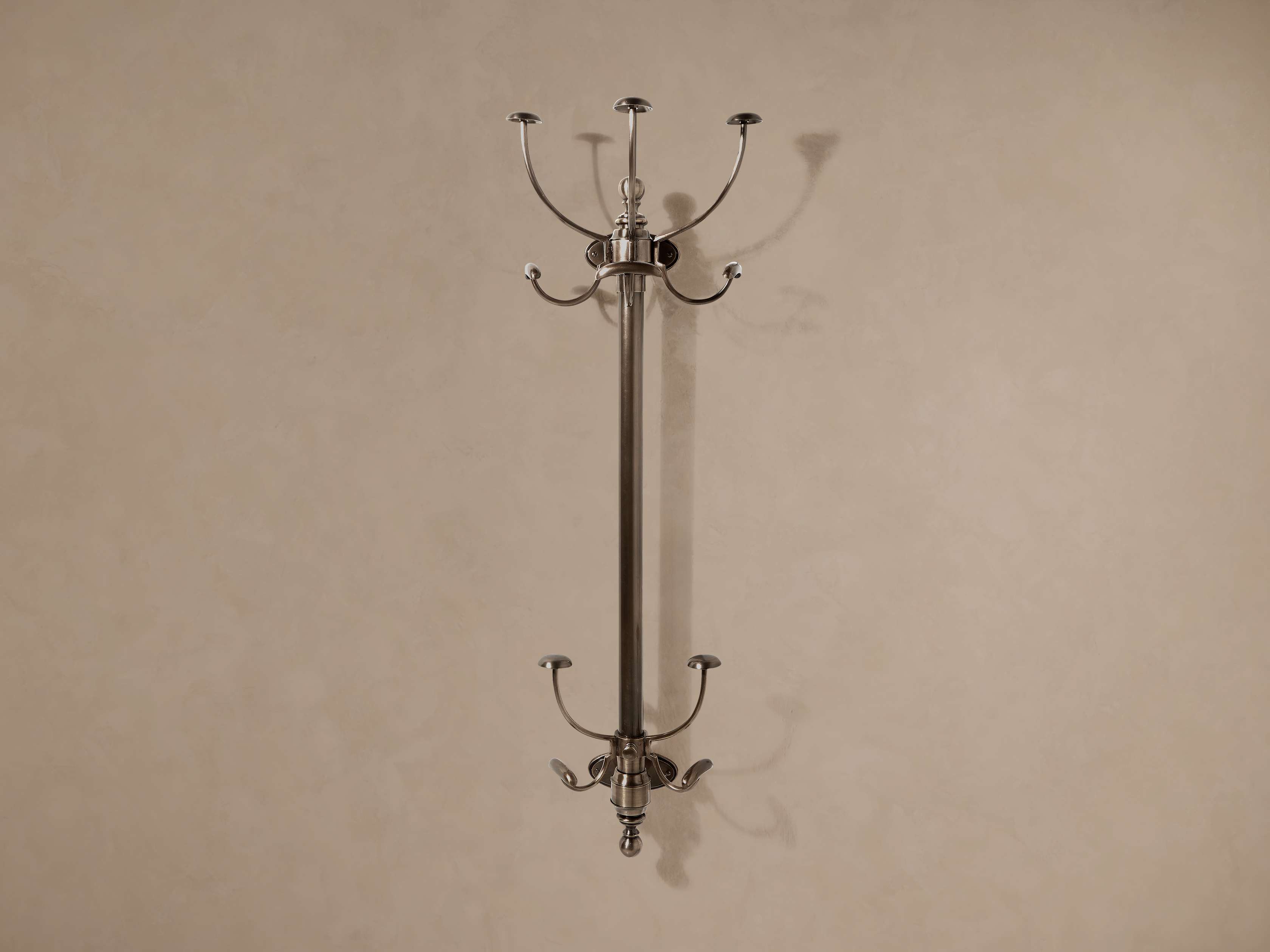 Grand Chester 2 Tier Hook in Antique Brass