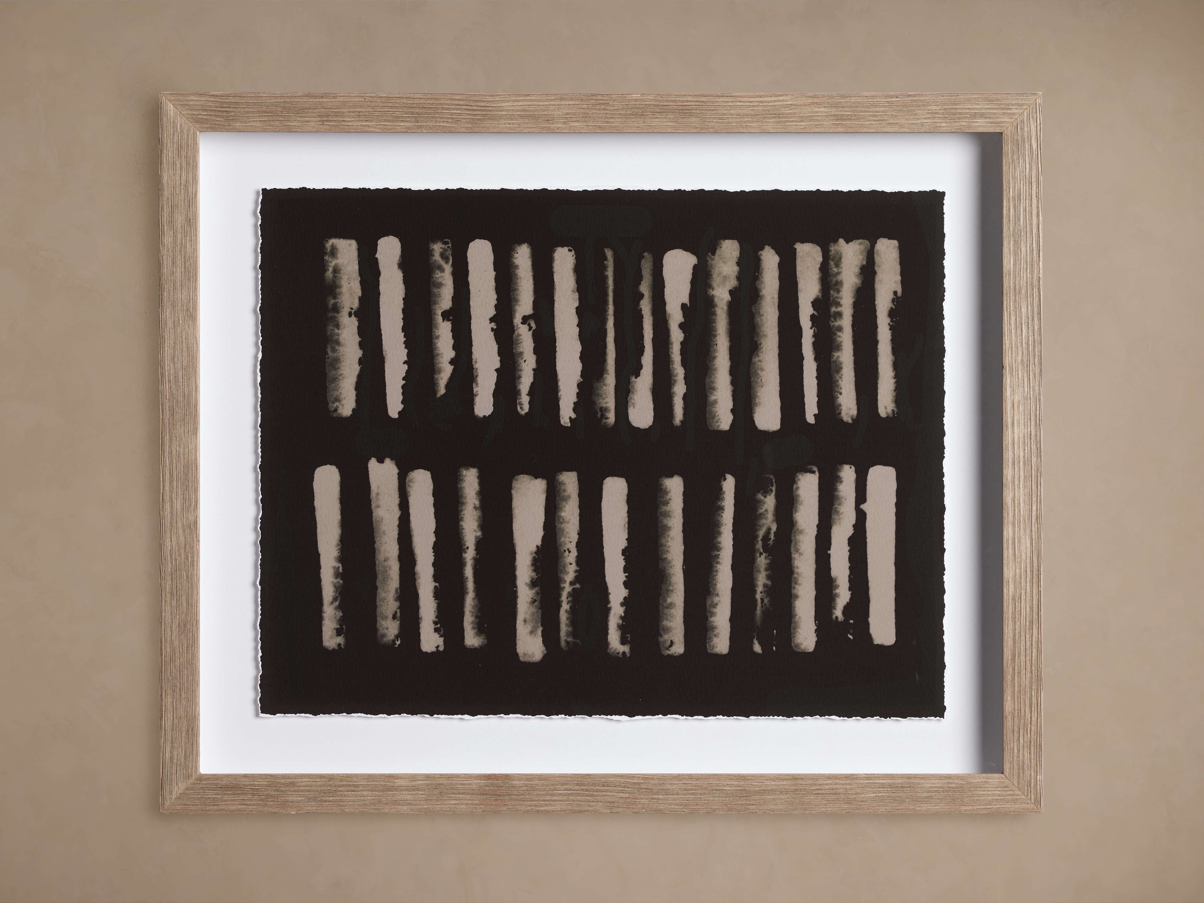 Ashen I Framed Print