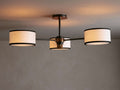 Daphne Fabric Flush Mount