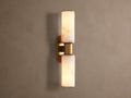 Harlin Double Sconce in Alabaster
