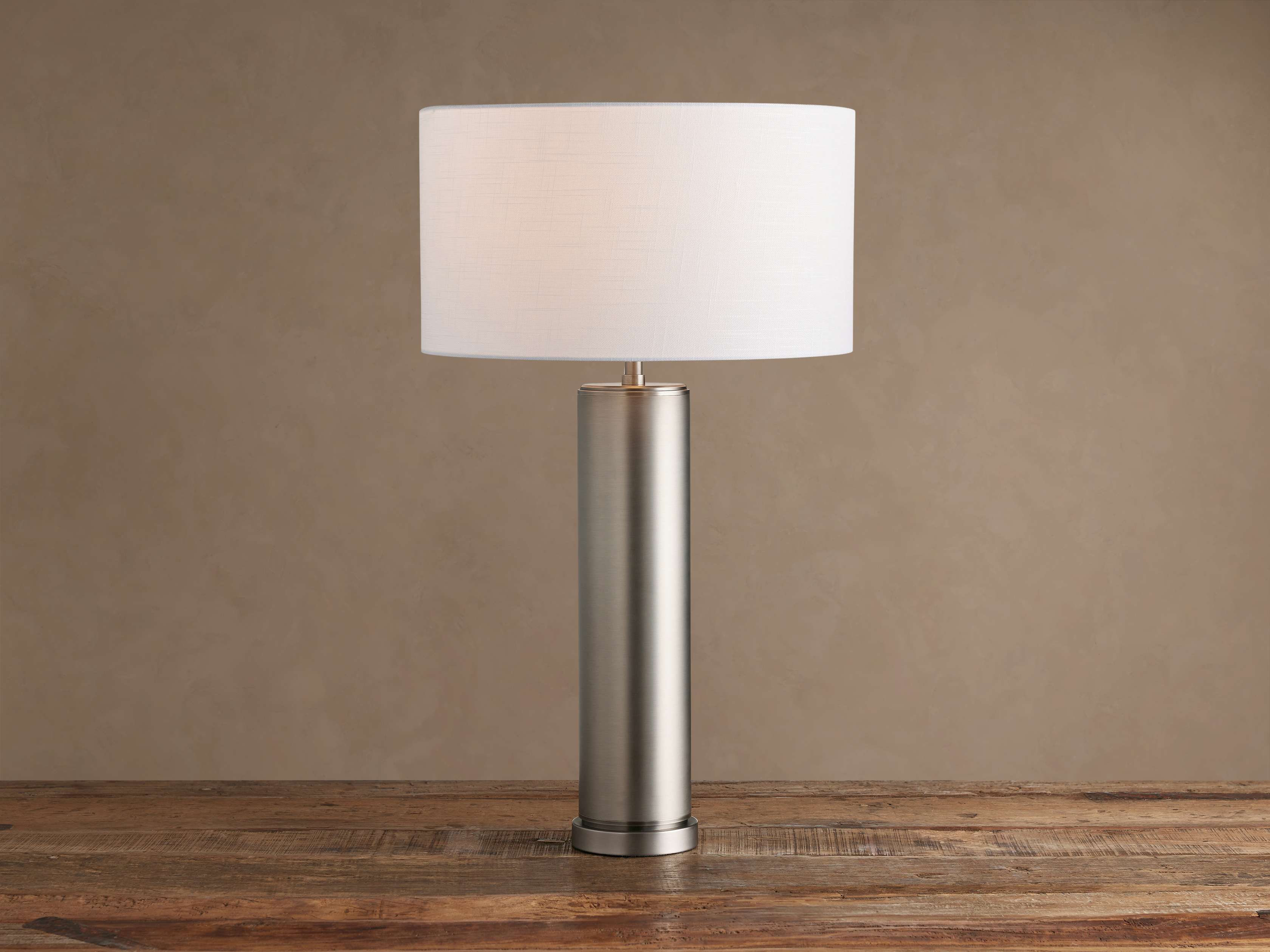 Linden Table Lamp in Pewter