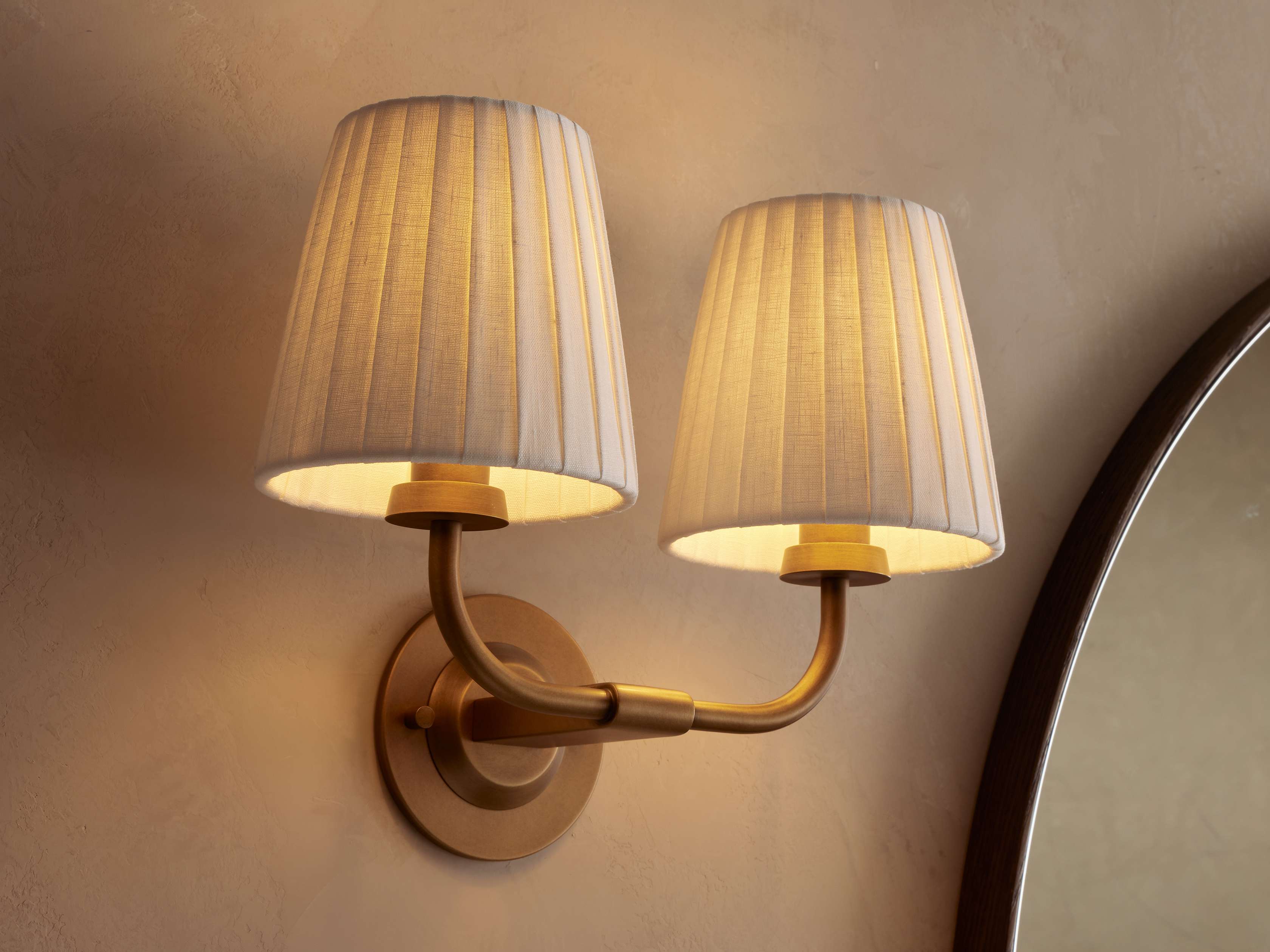 Adria Double Sconce