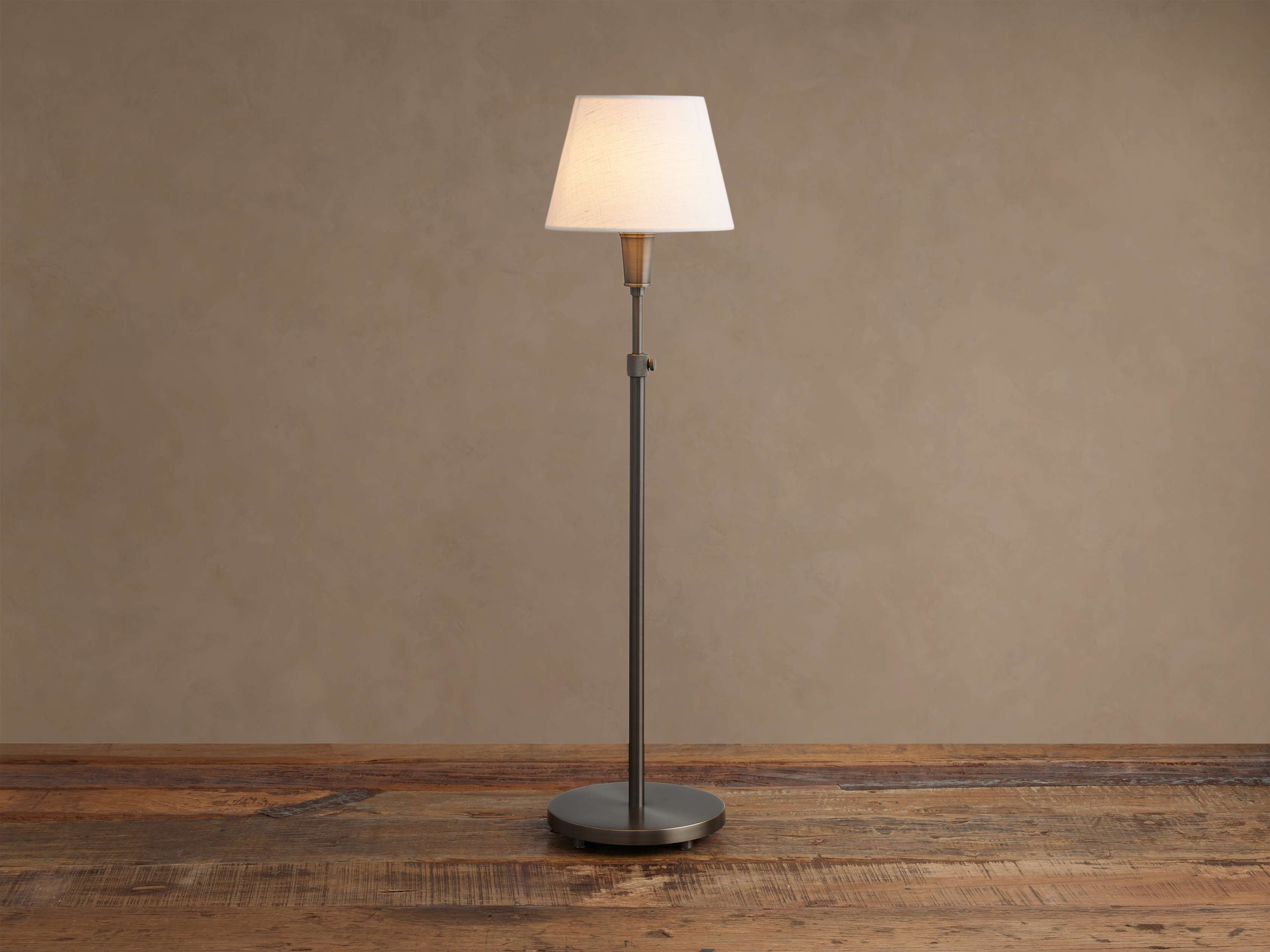 Candice Table Lamp in Pewter