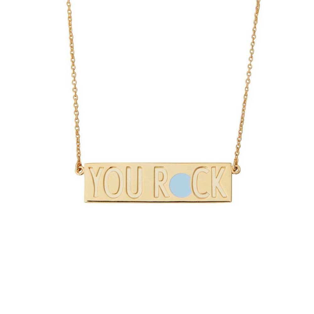 Life Story You Rock Tag (18K gold-plated)