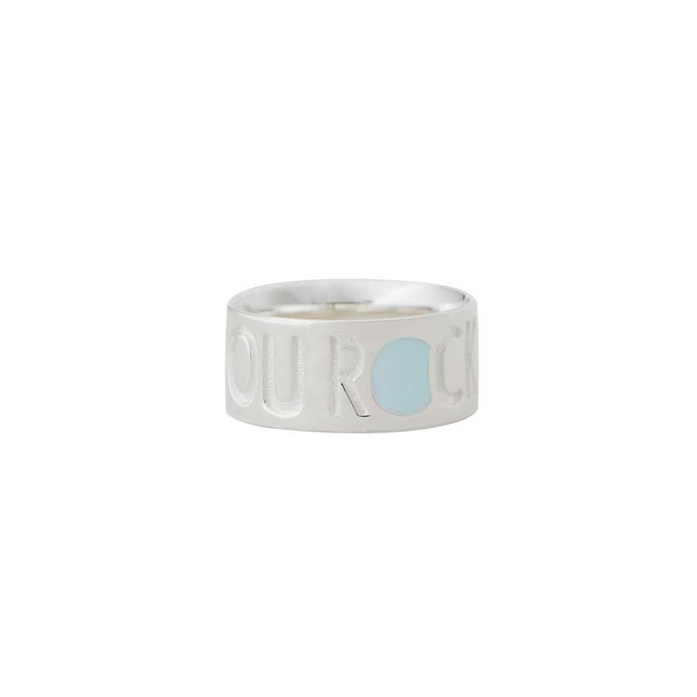 YOU ROCK Ring Silver