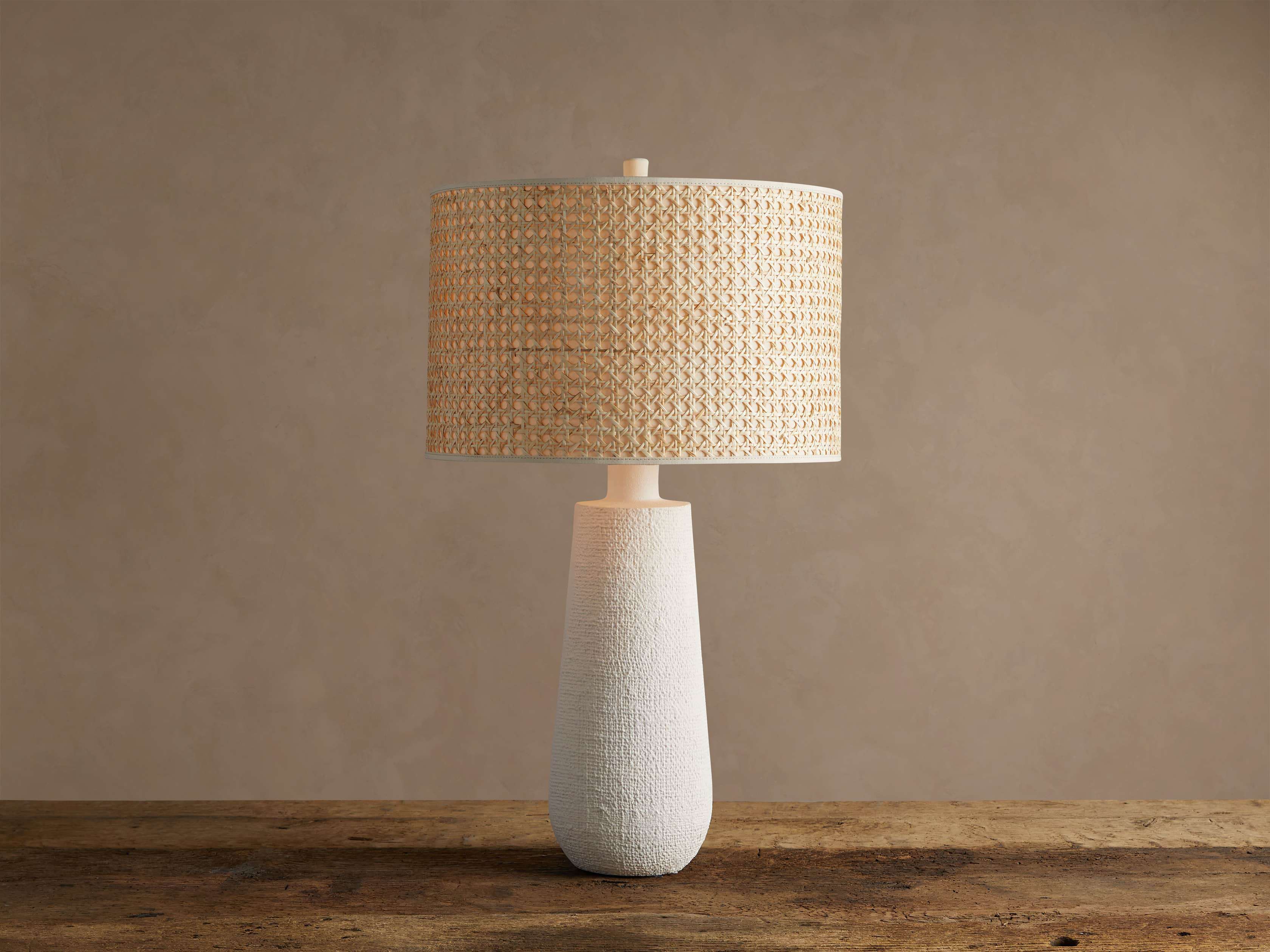 Stucco Table Lamp