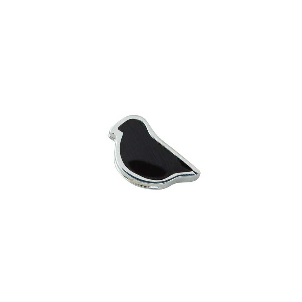 Enamel Bird Charm (Silver)