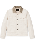 Rustic Canvas Short Cruiser Jacket - Natural Seed