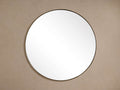Serra 30" Round Wall Mirror in Patina