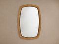 Diega Oak Wall Mirror in Honey