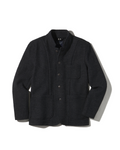 Burnham Knitted Wool Blazer - Charcoal