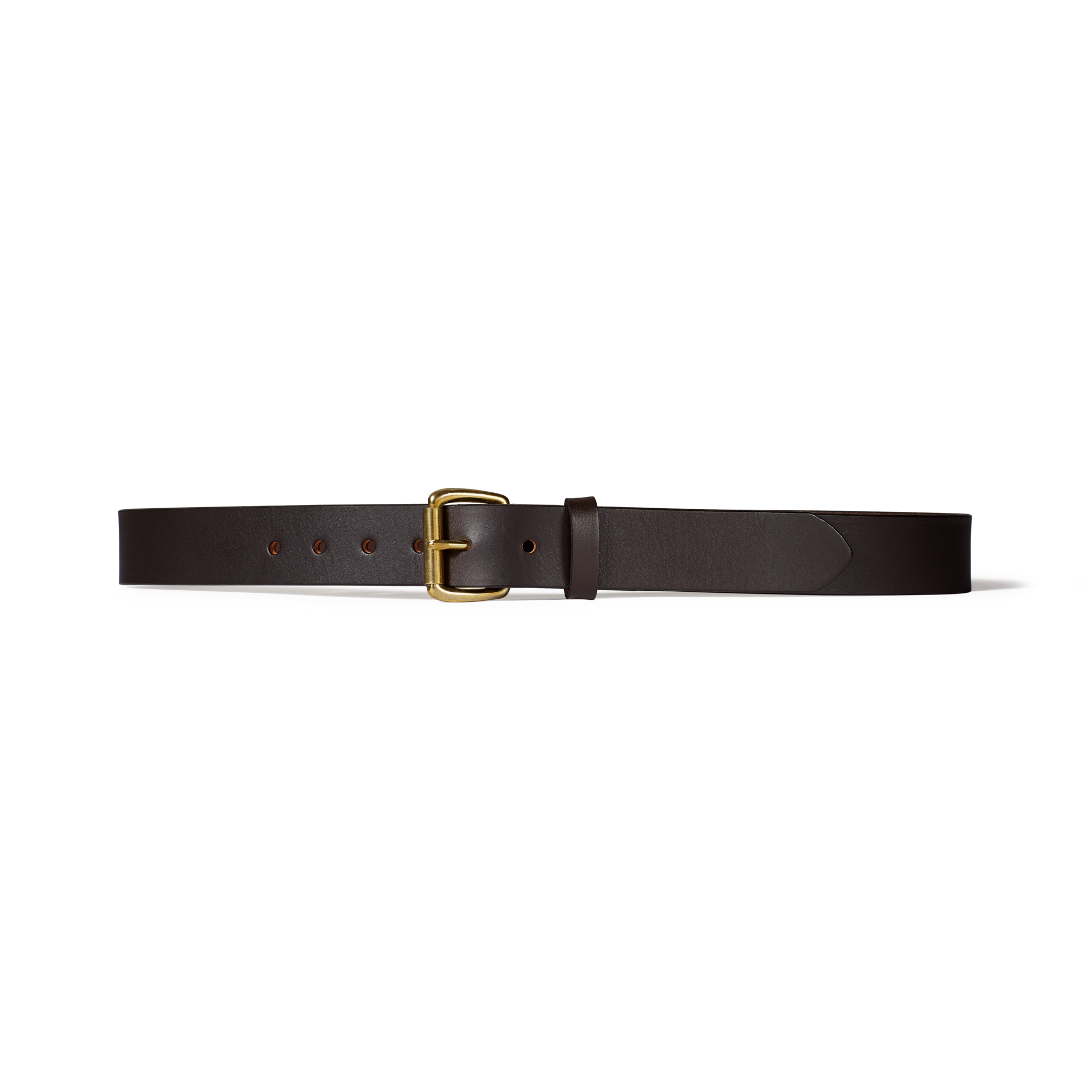 1-1/4" Bridle Leather Belt - Brown Leather