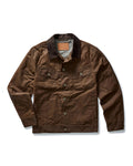The Long Haul Jacket in Dark Khaki Waxed Canvas
