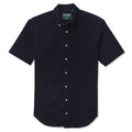 Navy Overdye Seersucker Short Sleeve