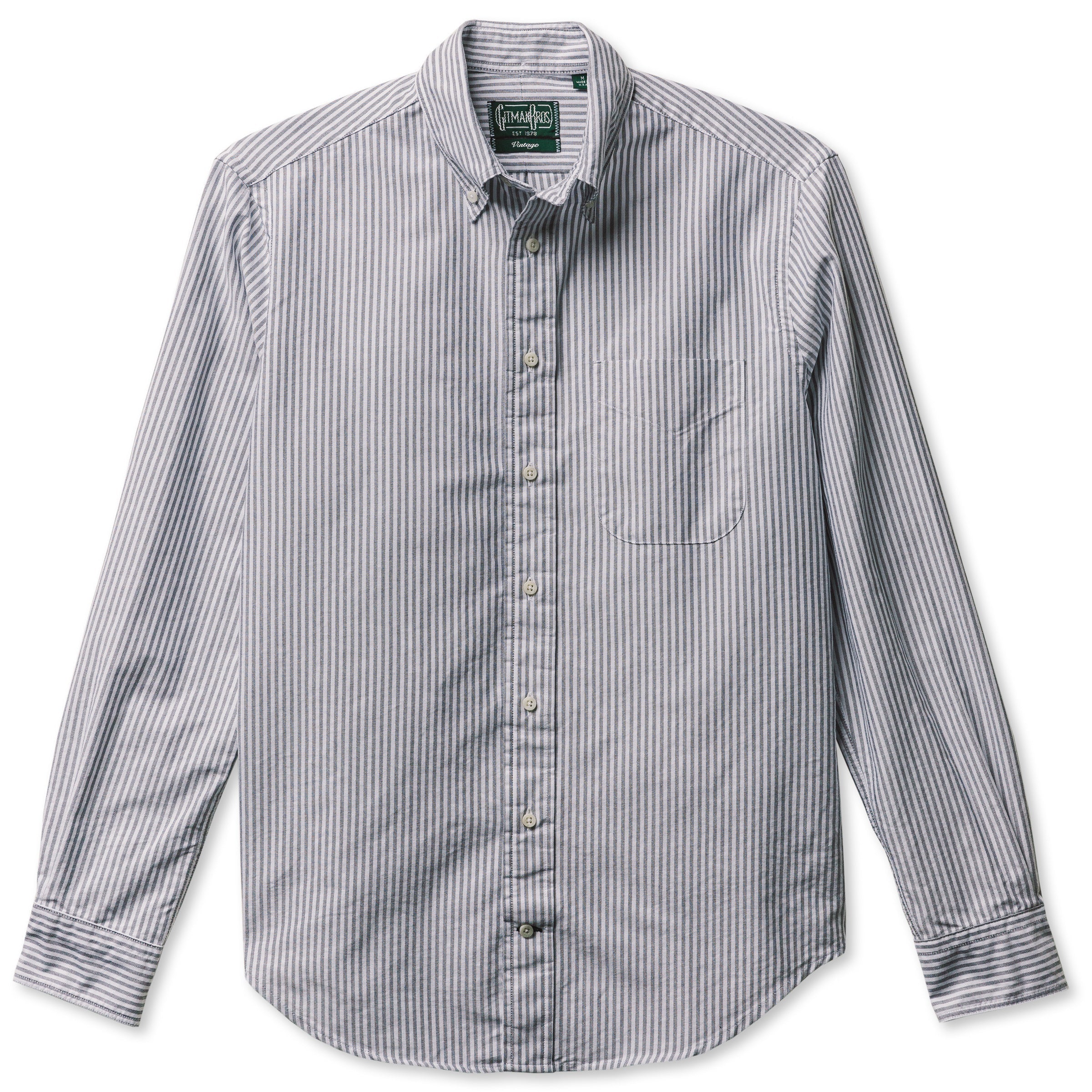 Black Stripe Spring Oxford