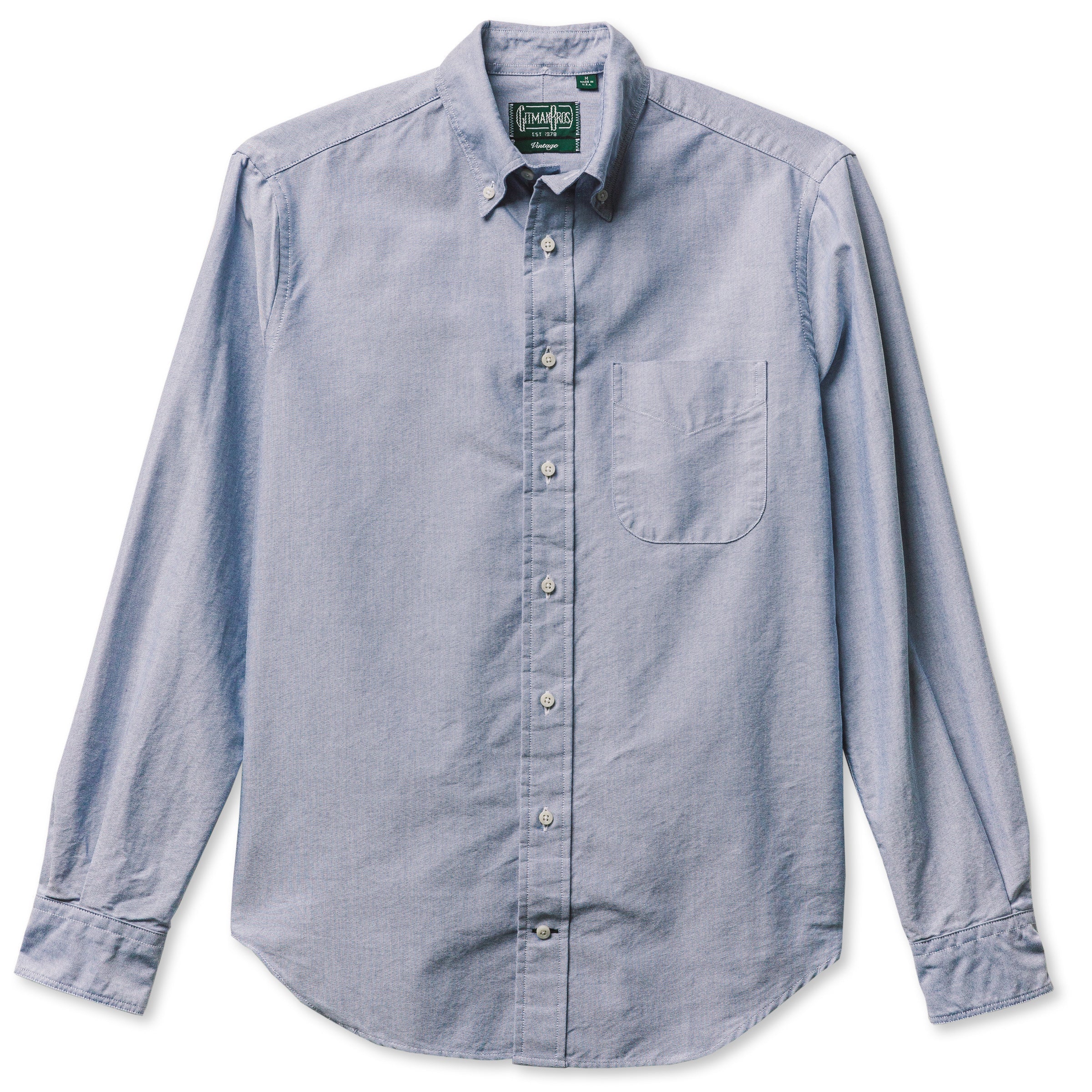 Dark Blue Spring Oxford