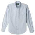 Blue Striped Japanese Oxford