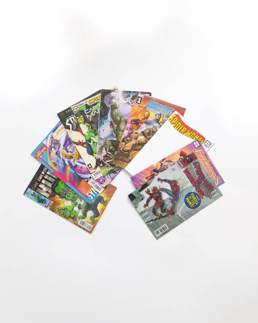 Marvel Assorted 3ct. Comic Book Pack Lot - (25) 3ct. Packs