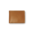 Bridle Leather Bi-fold Wallet - Tan Leather