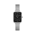 Quadro Lumine Pressed Piano Black MoP Silver