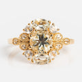 Royal Gardens Green Amethyst Cocktail Ring Last Chance Sizes