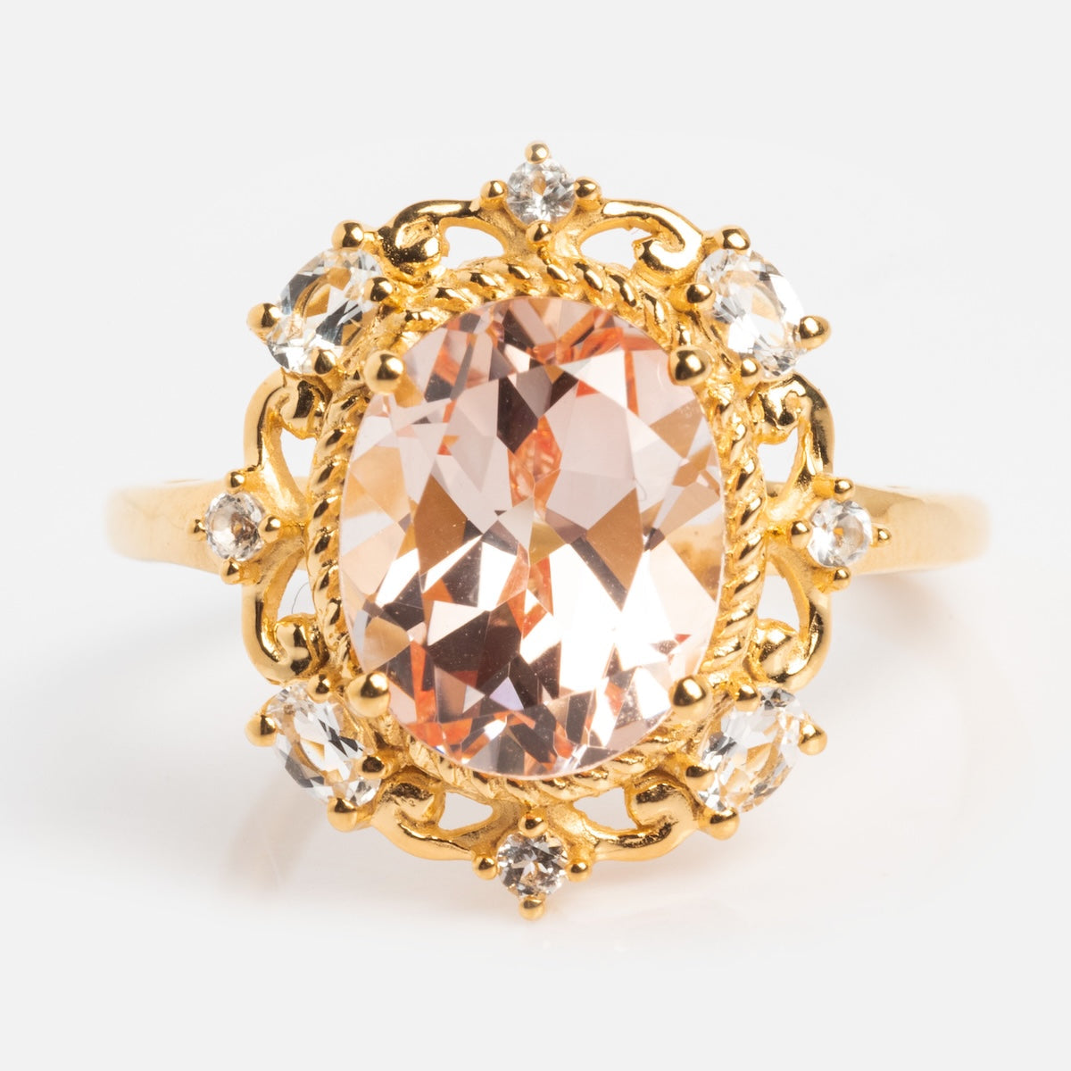 Royal Blush Cocktail Ring