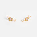 Pastel Opal Shooting Star Studs