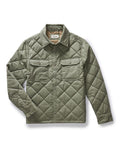 The Miller Shirt Jacket in Smoked Olive Dry Wax