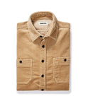 The Utility Shirt in Camel Corduroy