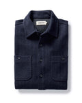 The Coastline Knit Shirt in Dark Navy
