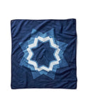 The Hand Dyed Bandana in Indigo Star