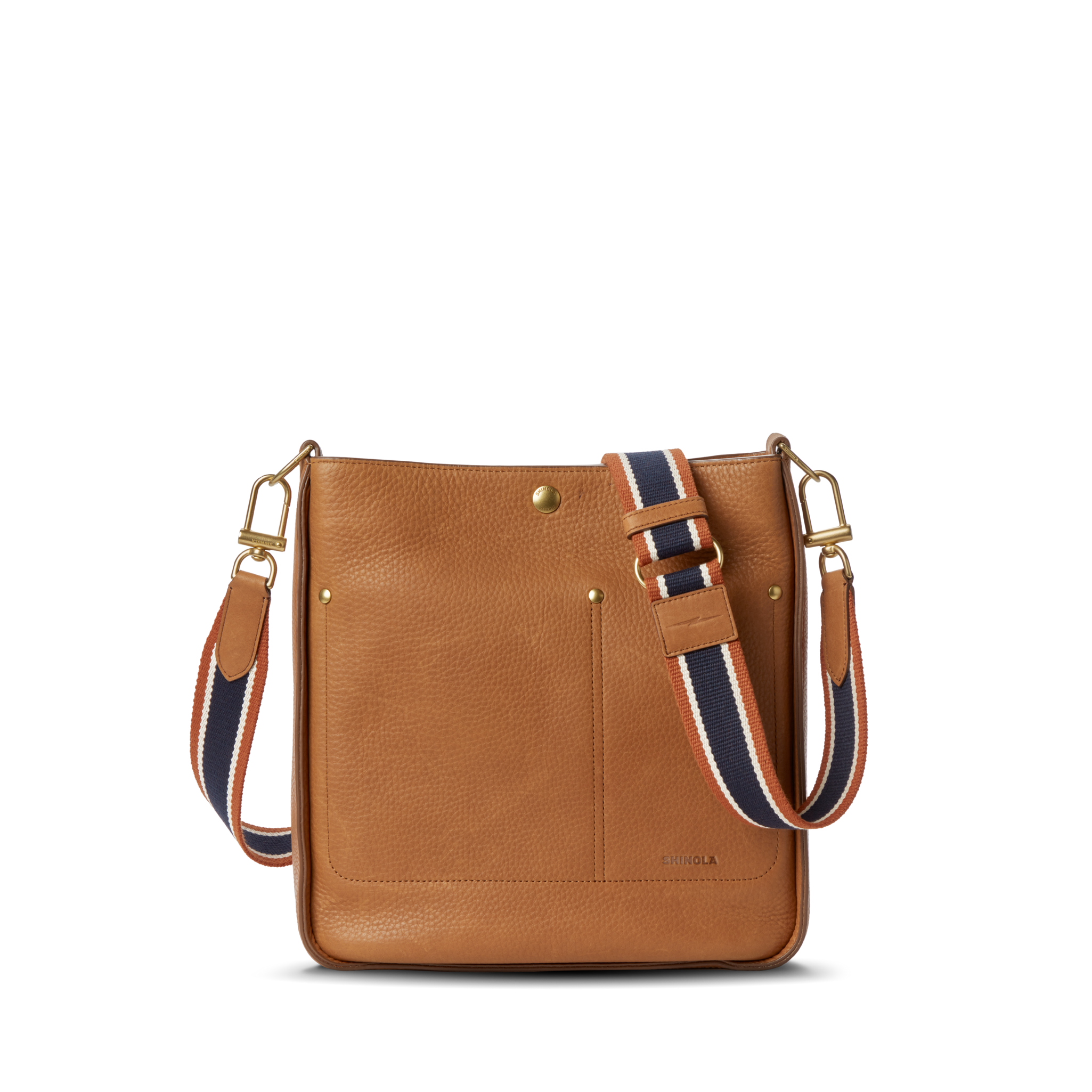 Pocket Crossbody Bag - Tan