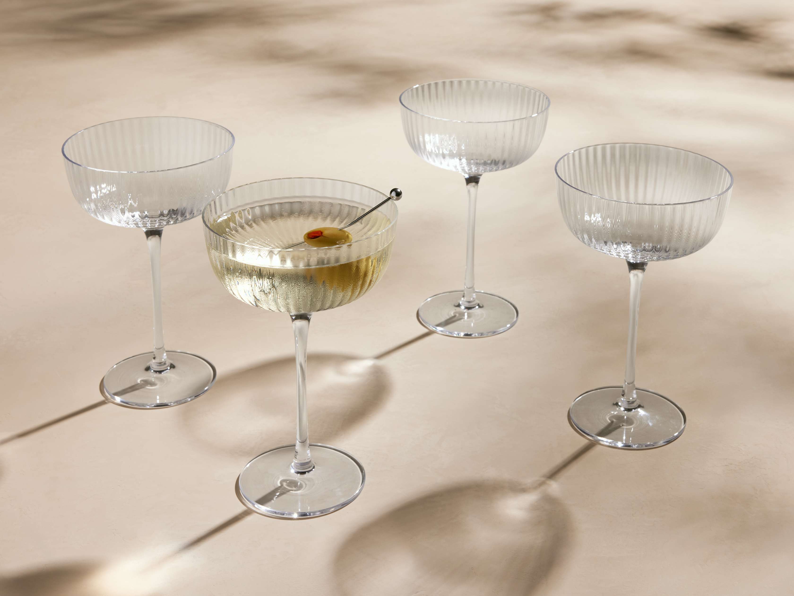 Ada Coupe Glasses (Set of 4)