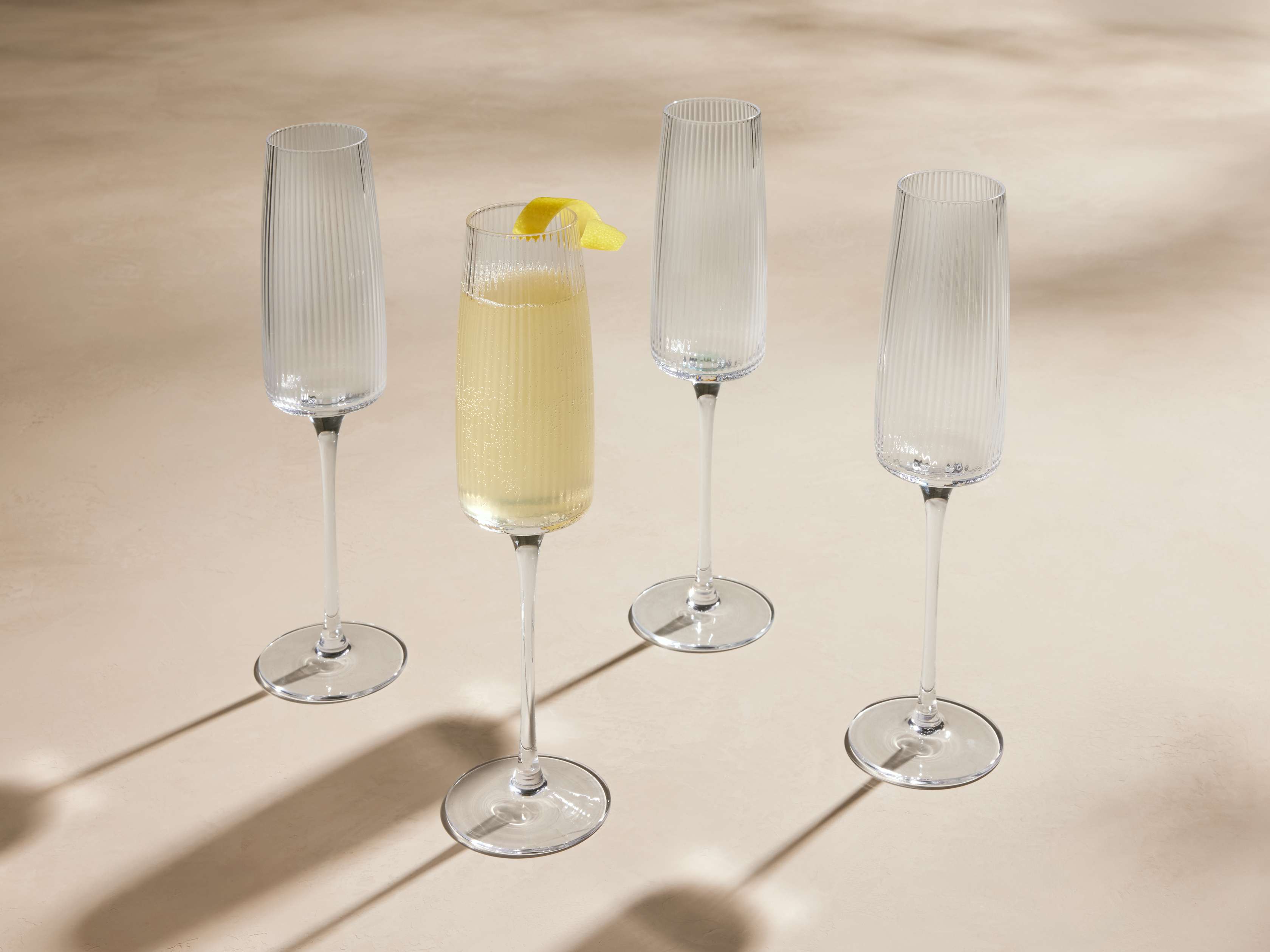 Ada Champagne Glasses (Set of 4)