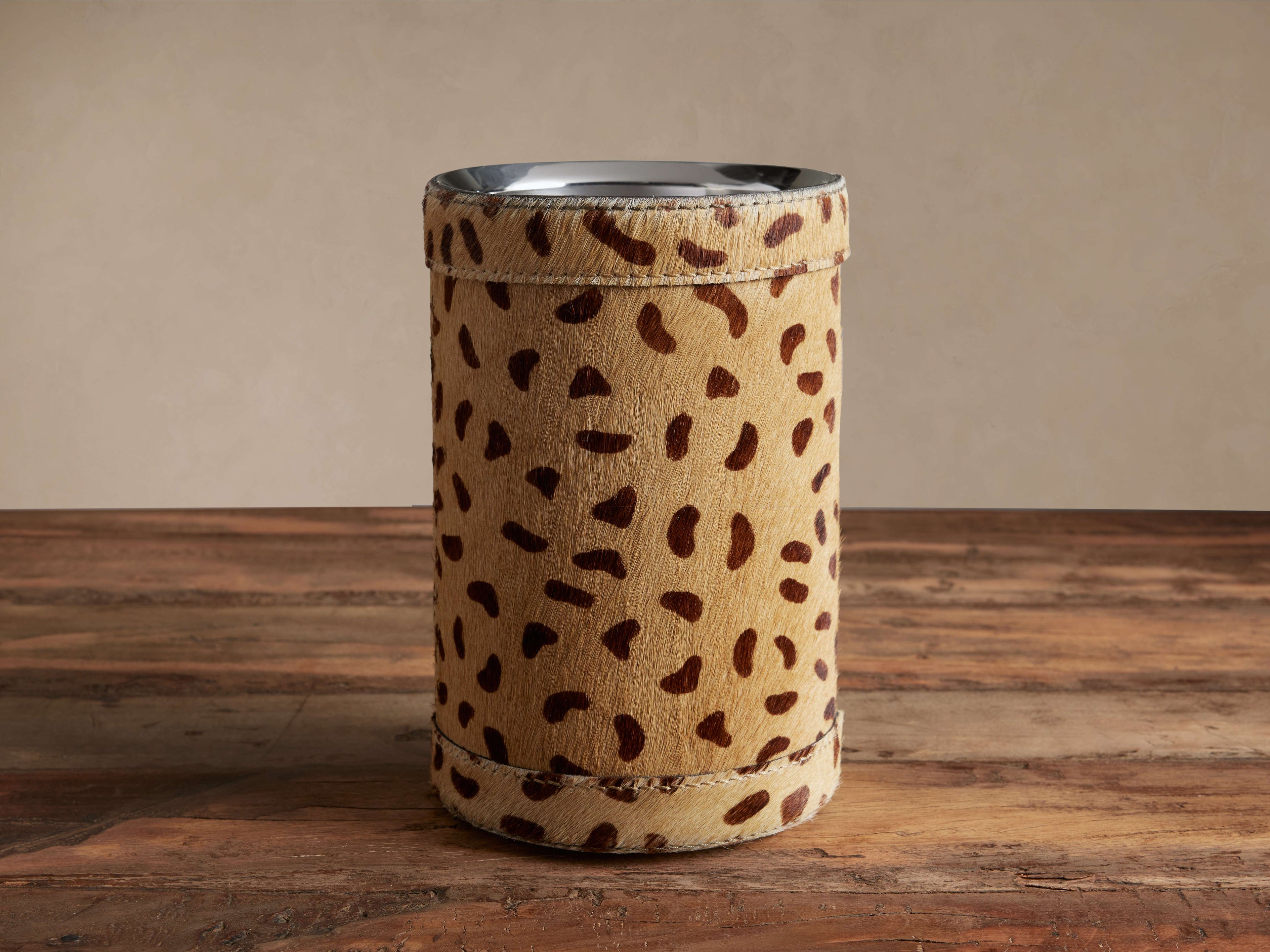 Cheetah Print Wine Chiller