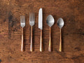 Arber Five Piece Place Setting in Copper