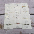 Constellation Natural Stone Bead Friendship Bracelet