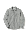 Hartford Double Cloth Shirt - Charcoal Heather