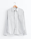 Salin Shirt in Chalk Stripe