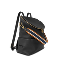 Convertible Pocket Backpack - Brand Stripe / Black