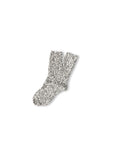 Lodge Marl Cotton Socks - Gray Marl