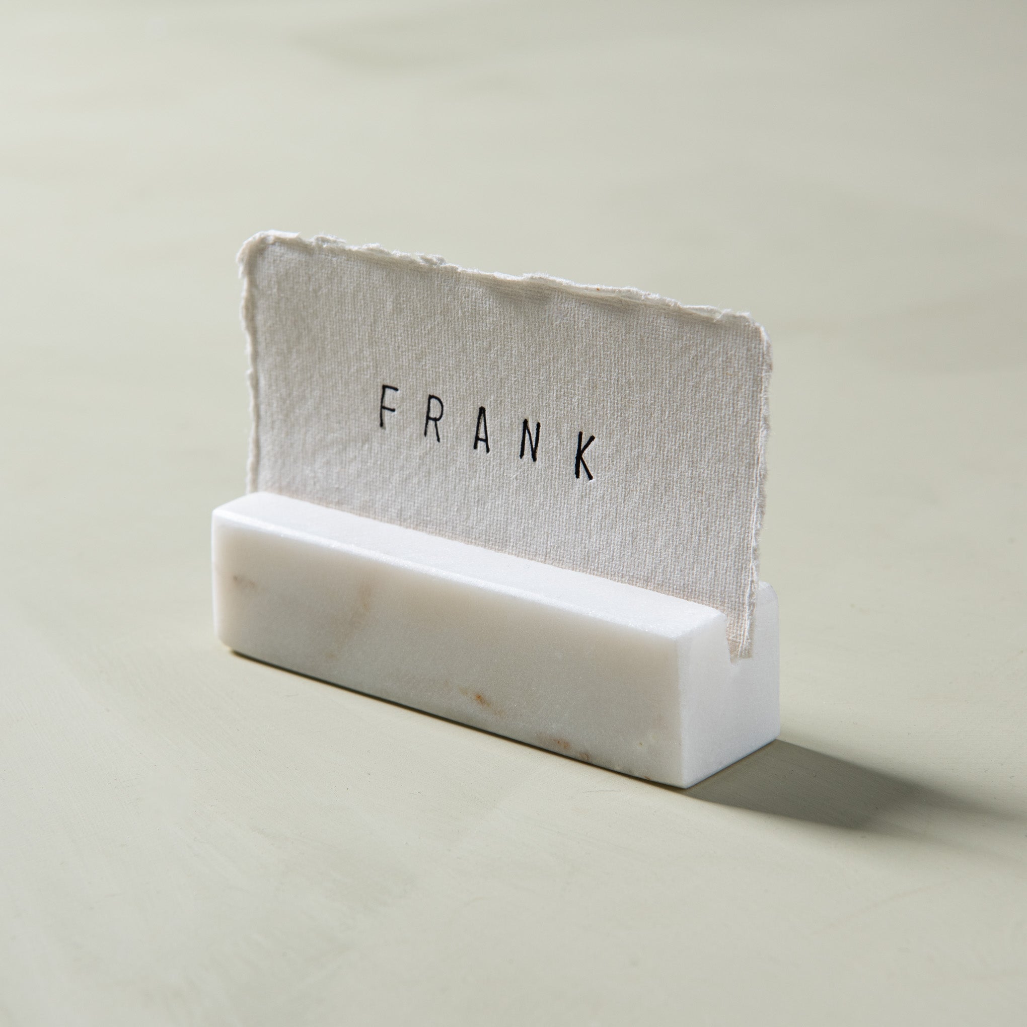 Marble Placecard Holder