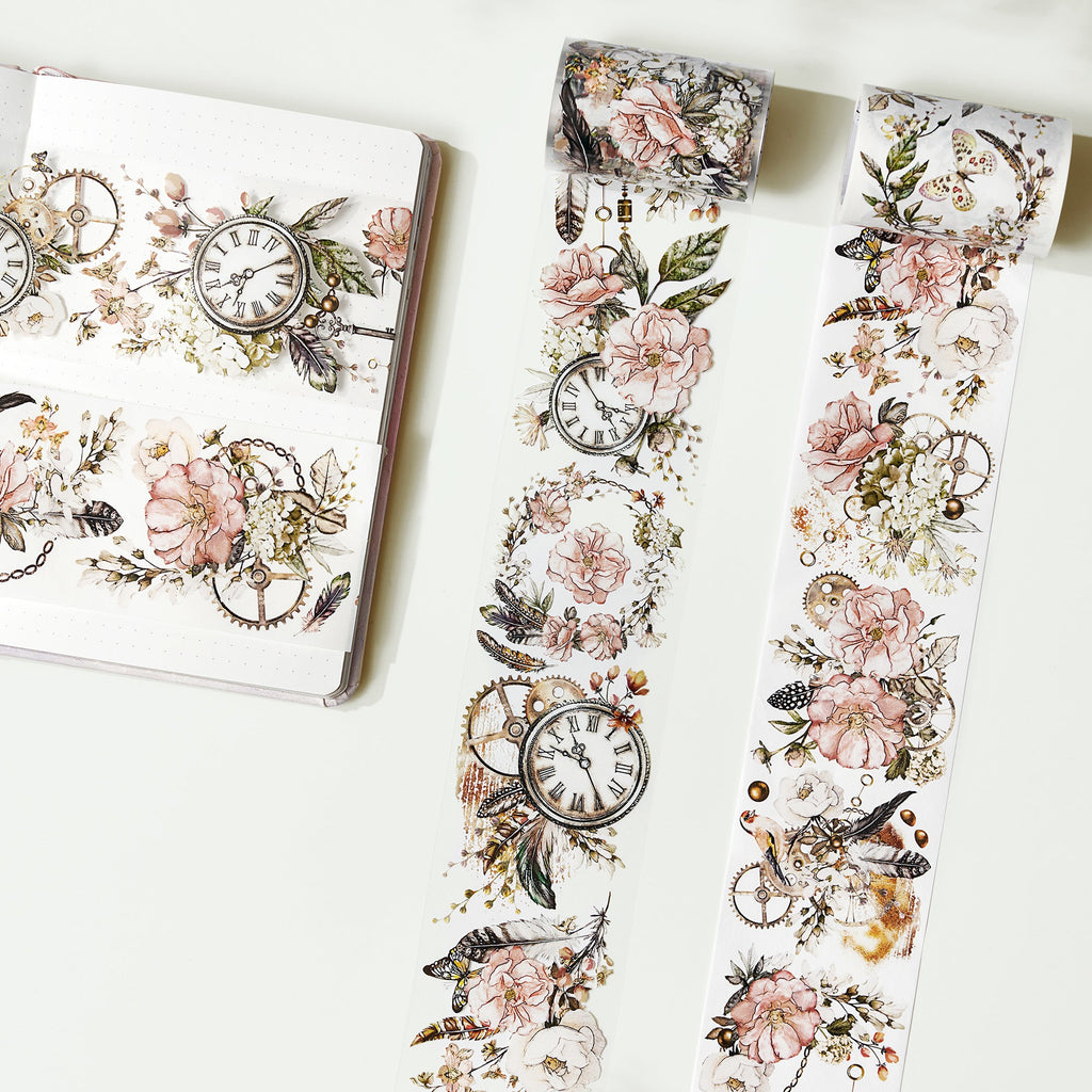 Floral Chronicles Wide Washi/PET Tape