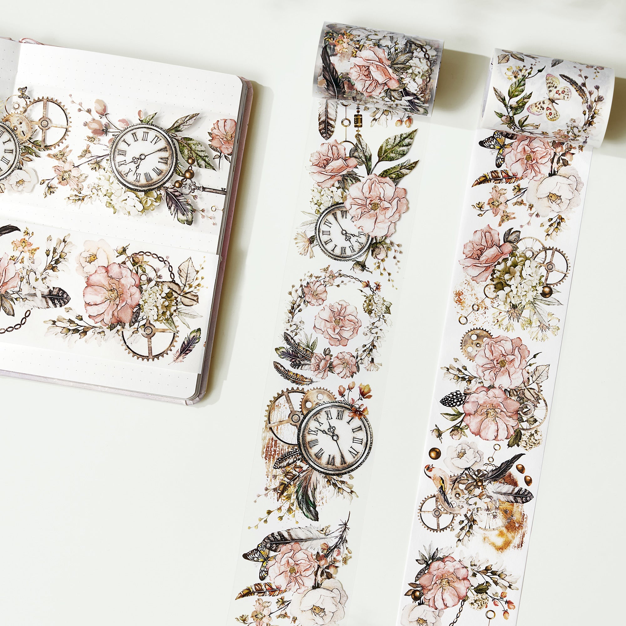 Floral Chronicles Wide Washi/PET Tape