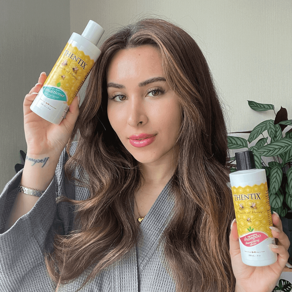 Thentix Hair Shampoo Natural Coconut Shampoo for Oily and Dry Hair