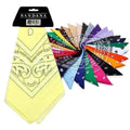 Bandanas Assorted Colors 22" x 22"